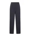 Herno Wide-leg Trousers In Black