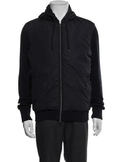 Pre-owned Herno Windbreaker In Blue
