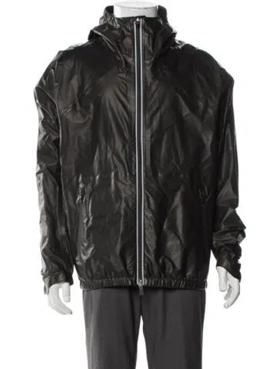 Pre-owned Herno Windbreaker In Brown