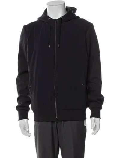 Pre-owned Herno Windbreaker In Gray