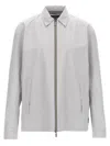 Herno Long-sleeved Casual Jacket In Light Grey