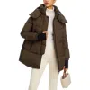 Herno Quilted Down Jacket With Hood And Vents In Green