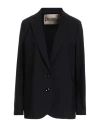 Herno Woman Blazer Black Size 12 Polyamide, Elastane