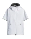 Herno Woman Cape Light Grey Size 6 Polyester, Ptfe - Polytetrafluoroethylene, Polyamide, Elastane In Grey
