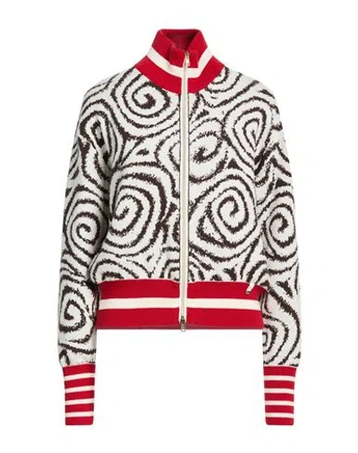 Herno Woman Cardigan Off White Size 6 Wool