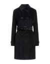 HERNO HERNO WOMAN COAT BLACK SIZE 6 COTTON