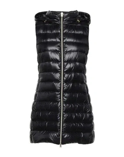 Herno Woman Down Jacket Black Size 2 Polyamide In Black