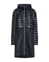 Herno Woman Puffer Midnight Blue Size 4 Polyester, Polyamide In Blue