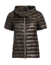 Herno Woman Puffer Military Green Size 6 Polyamide, Polyester