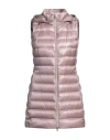 Herno Woman Down Jacket Pastel Pink Size 6 Polyamide