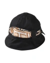Herno Woman Hat Black Size L Cotton