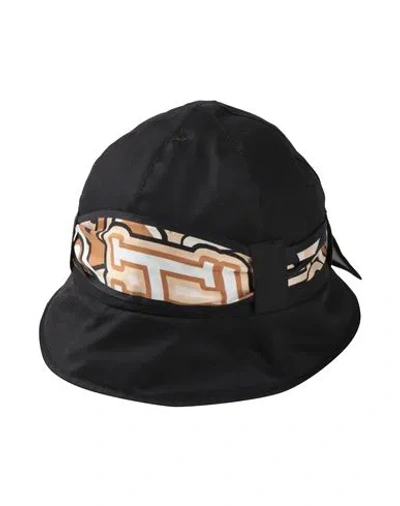 Herno Woman Hat Black Size L Cotton