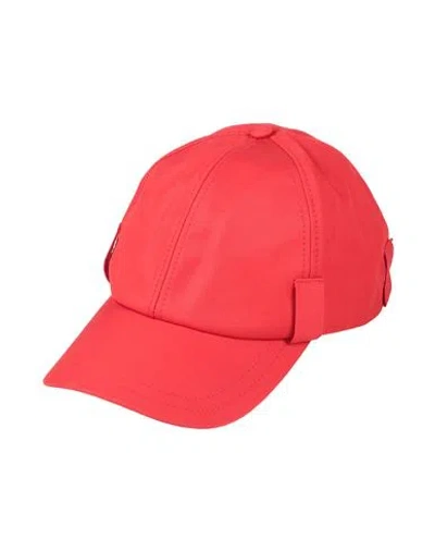 Herno Woman Hat Red Size Onesize Cotton