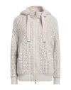 Herno Woman Jacket Beige Size 8 Polyamide, Elastane, Wool