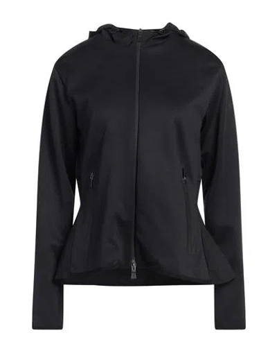 Herno Woman Jacket Black Size 10 Polyamide, Cotton, Polyester