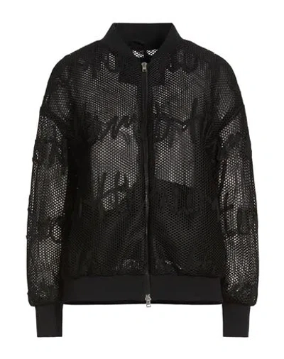 Herno Woman Jacket Black Size 10 Polyester