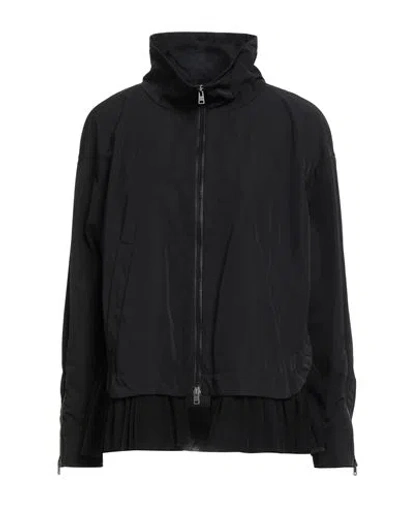 Herno Woman Jacket Black Size 10 Polyester, Polyamide, Elastane