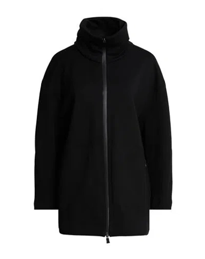 Herno Woman Jacket Black Size 6 Viscose, Polyester, Elastane