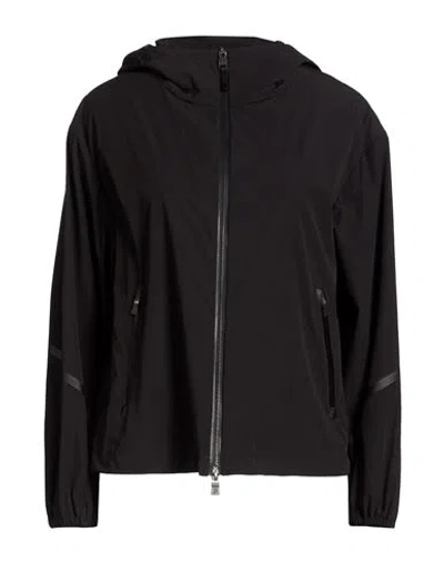 Herno Woman Jacket Black Size 8 Polyamide, Elastane, Polyurethane