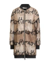 Herno Woman Jacket Camel Size 8 Polyester In Brown