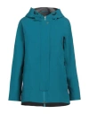 Herno Laminar Woman Jacket Deep Teal Size 6 Polyester, Ptfe - Polytetrafluoroethylene In Green