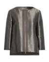 Herno Woman Jacket Dove Grey Size 12 Polyester