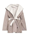 Herno Woman Jacket Dove Grey Size 8 Polyester