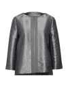 Herno Woman Jacket Grey Size 4 Polyester