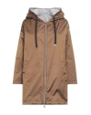 Herno Woman Overcoat & Trench Coat Khaki Size 16 Polyamide, Polyester, Cotton, Acetate In Beige