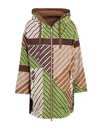 Herno Woman Jacket Light Brown Size 10 Polyacrylic In Multi