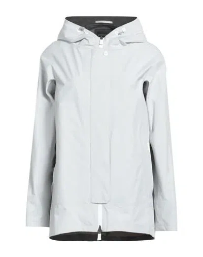 Herno Laminar Woman Jacket Light Grey Size 0 Polyester, Ptfe - Polytetrafluoroethylene