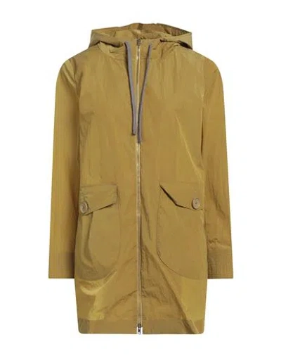 Herno Woman Jacket Lime Green Size 6 Polyamide