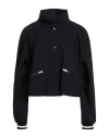 Herno Woman Jacket Midnight Blue Size 10 Polyamide, Elastane