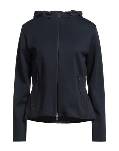 Herno Woman Jacket Midnight Blue Size 6 Polyamide, Cotton, Polyester