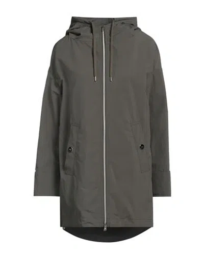 Herno Woman Jacket Military Green Size 4 Polyester In Green