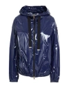 Herno Woman Jacket Navy Size 4 Polyamide, Polyurethane In Blue