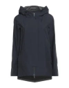 Herno Woman Jacket Navy Size 4 Polyester, Ptfe - Polytetrafluoroethylene
