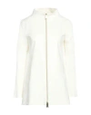 Herno Woman Jacket Off White Size 10 Cotton, Viscose In Off White