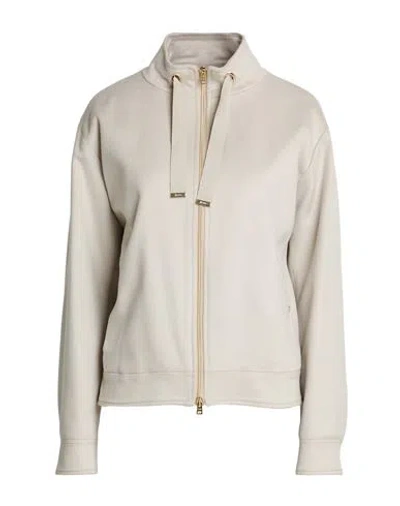 Herno Woman Jacket Off White Size 8 Cashmere In Neutral