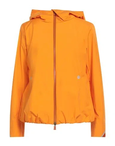 Herno Woman Jacket Orange Size 12 Polyester