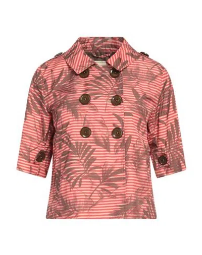 Herno Woman Jacket Red Size 10 Polyester