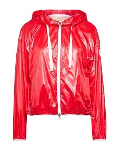Herno Woman Jacket Tomato Red Size 6 Polyamide