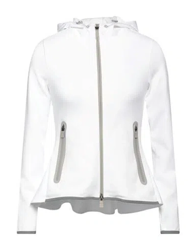 Herno Woman Jacket White Size 0 Polyamide, Cotton, Polyester