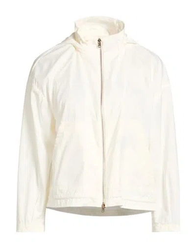Herno Woman Jacket White Size 6 Polyamide