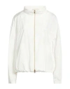 Herno Woman Jacket White Size 6 Polyester
