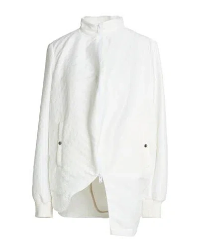 Herno Woman Jacket White Size S Polyester, Polypropylene