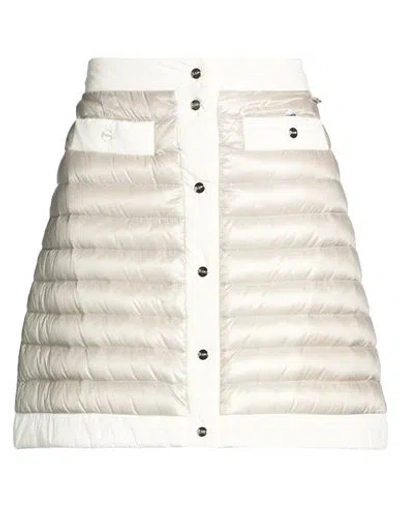 Herno Woman Mini Skirt Light Grey Size 4 Polyamide, Polyurethane