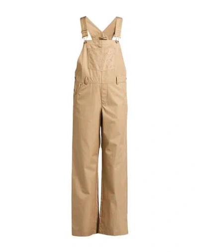 Herno Woman Overalls Beige Size 2 Cotton