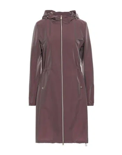 Herno Woman Overcoat & Trench Coat Antique Rose Size 6 Polyester, Polyamide, Elastane In Pink