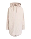 Herno Woman Overcoat & Trench Coat Beige Size 12 Polyester